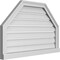 Ekena Millwork Octagonal Top Surface Mount PVC Gable Vent w/ 2"W x 2"P Brickmould Sill Frame, 34"W x 22"H GVPOT34X2203SF - alternate 4